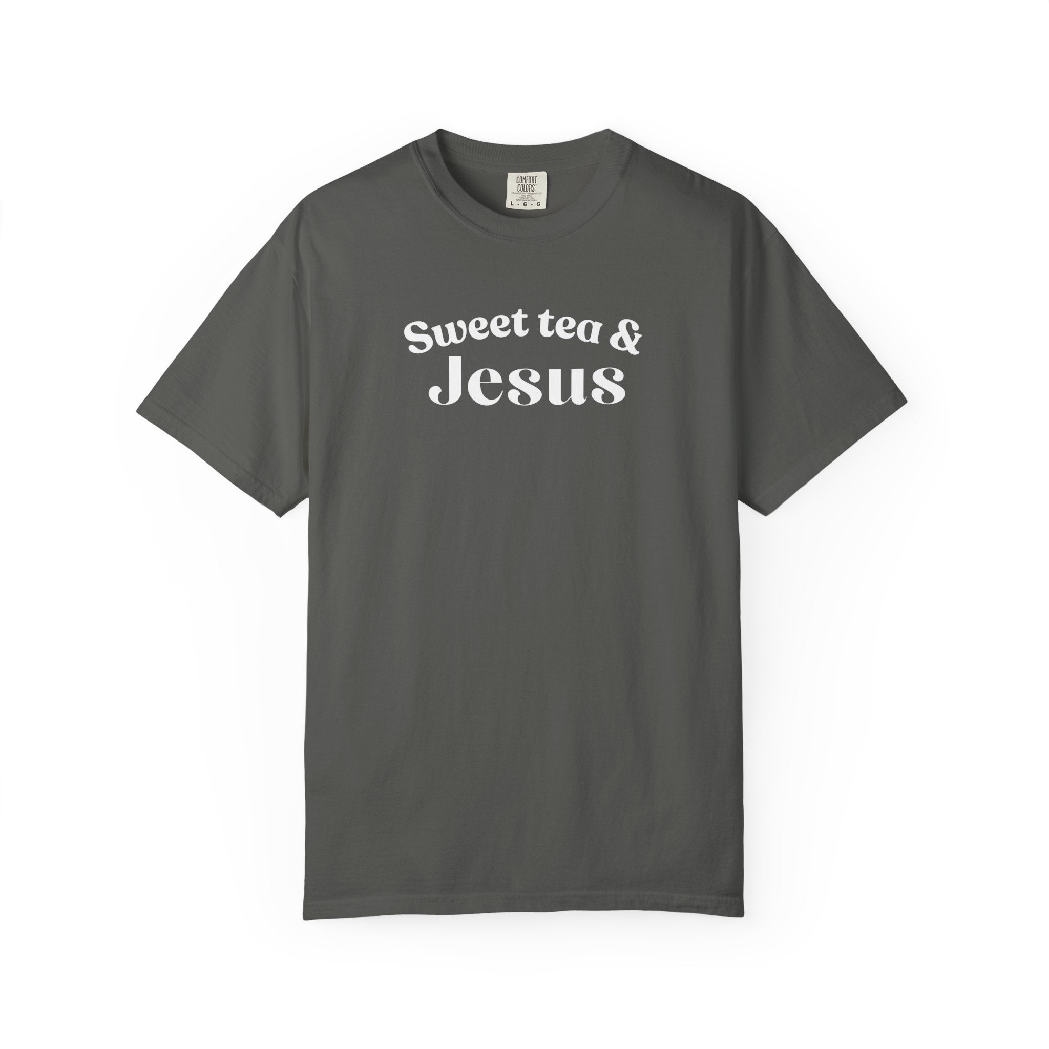 Sweet Tea & Jesus T-Shirt — Southern Faith Graphic Tee