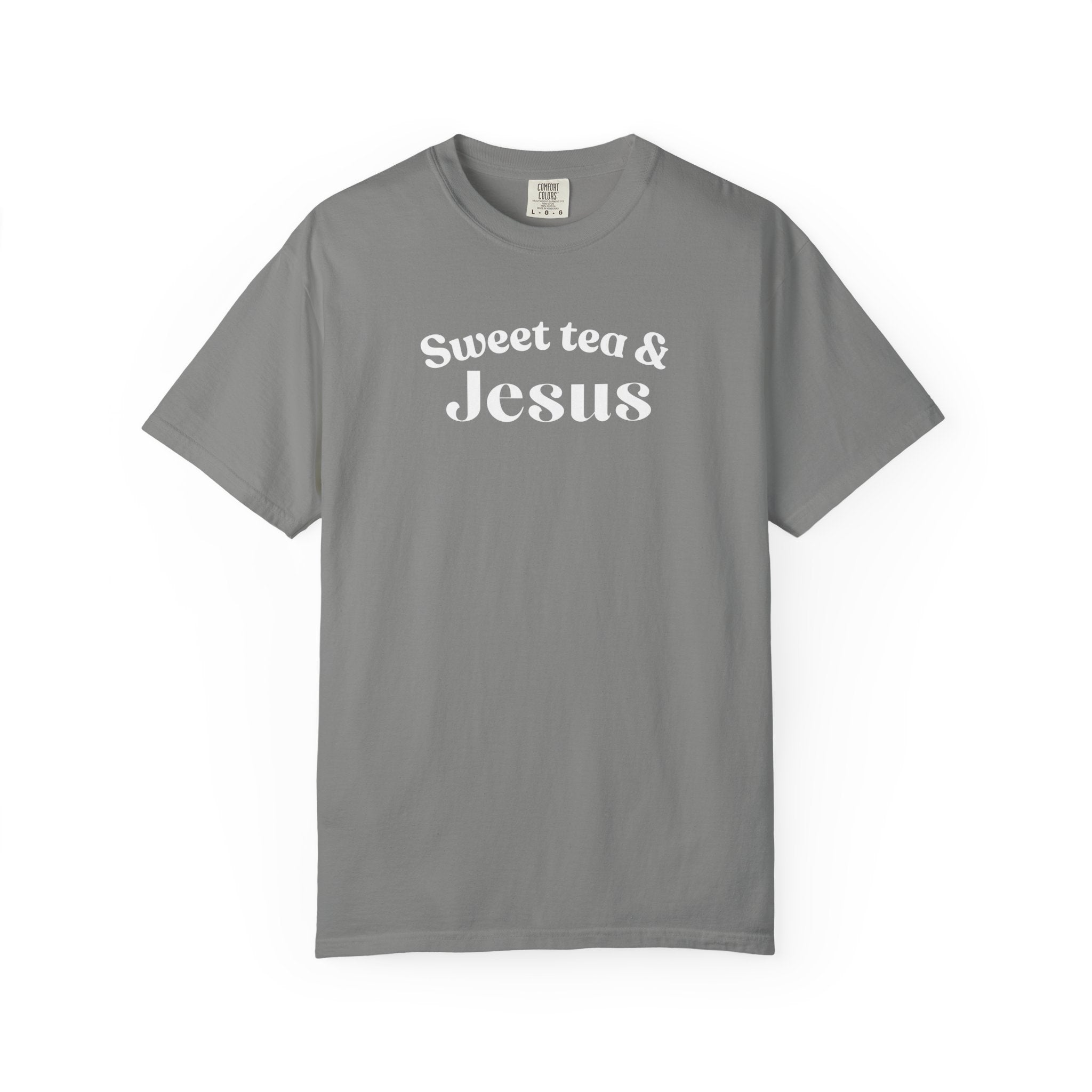 Sweet Tea & Jesus T-Shirt — Southern Faith Graphic Tee