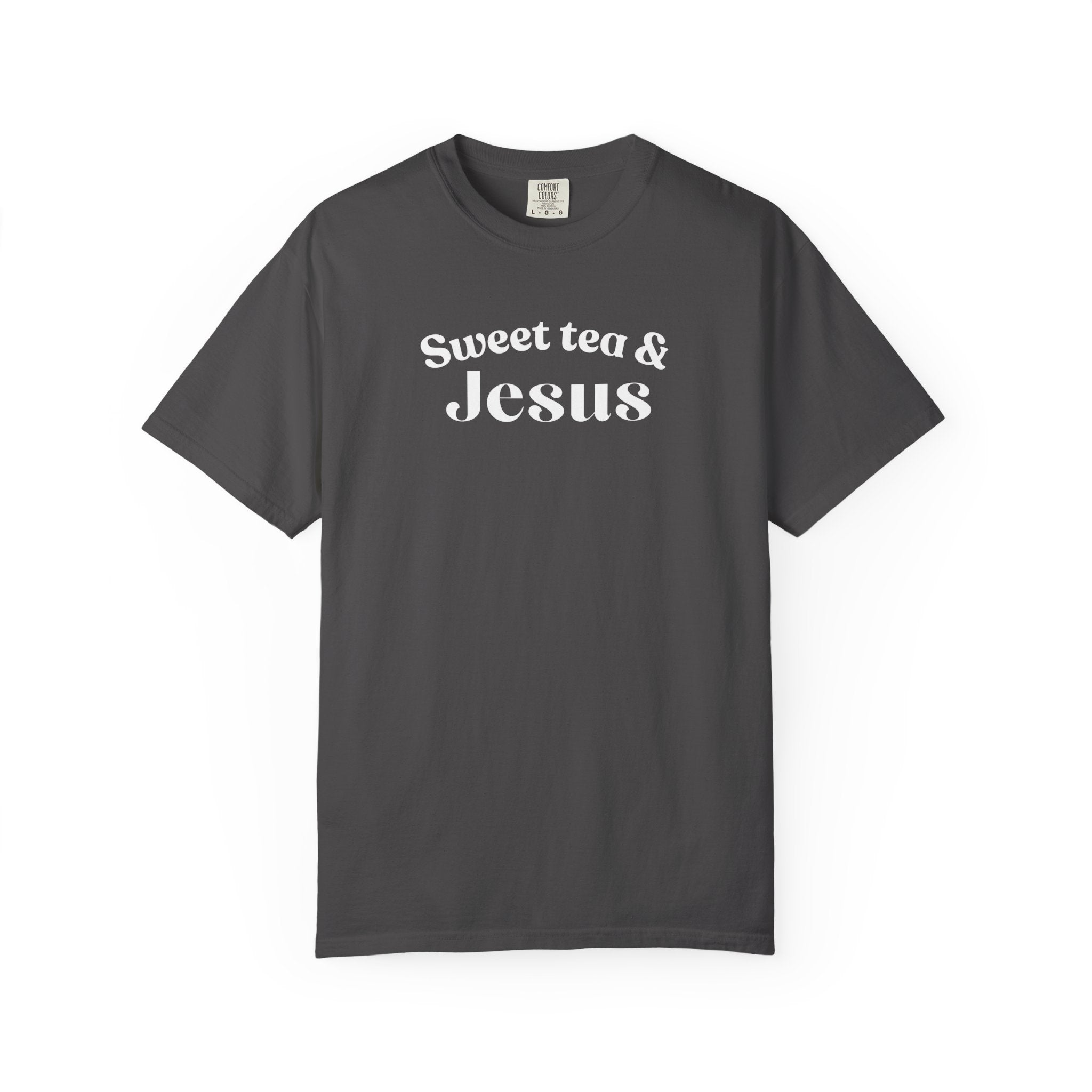 Sweet Tea & Jesus T-Shirt — Southern Faith Graphic Tee